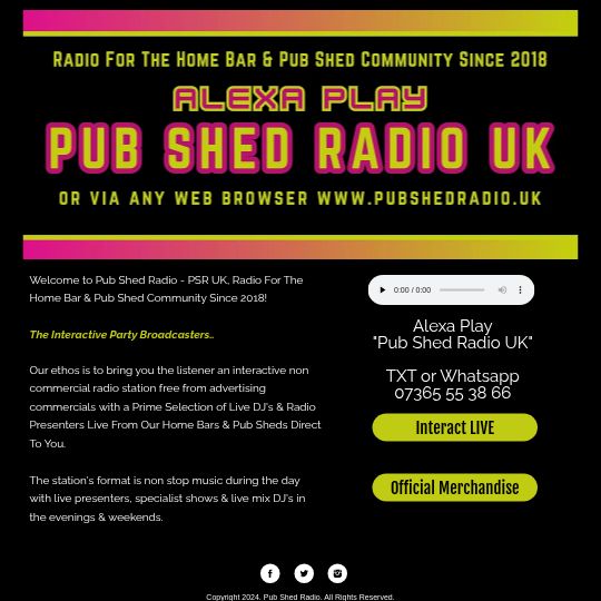 Pub Shed Radio