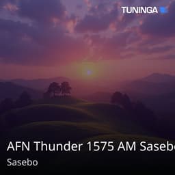 AFN Thunder 1575 AM Sasebo