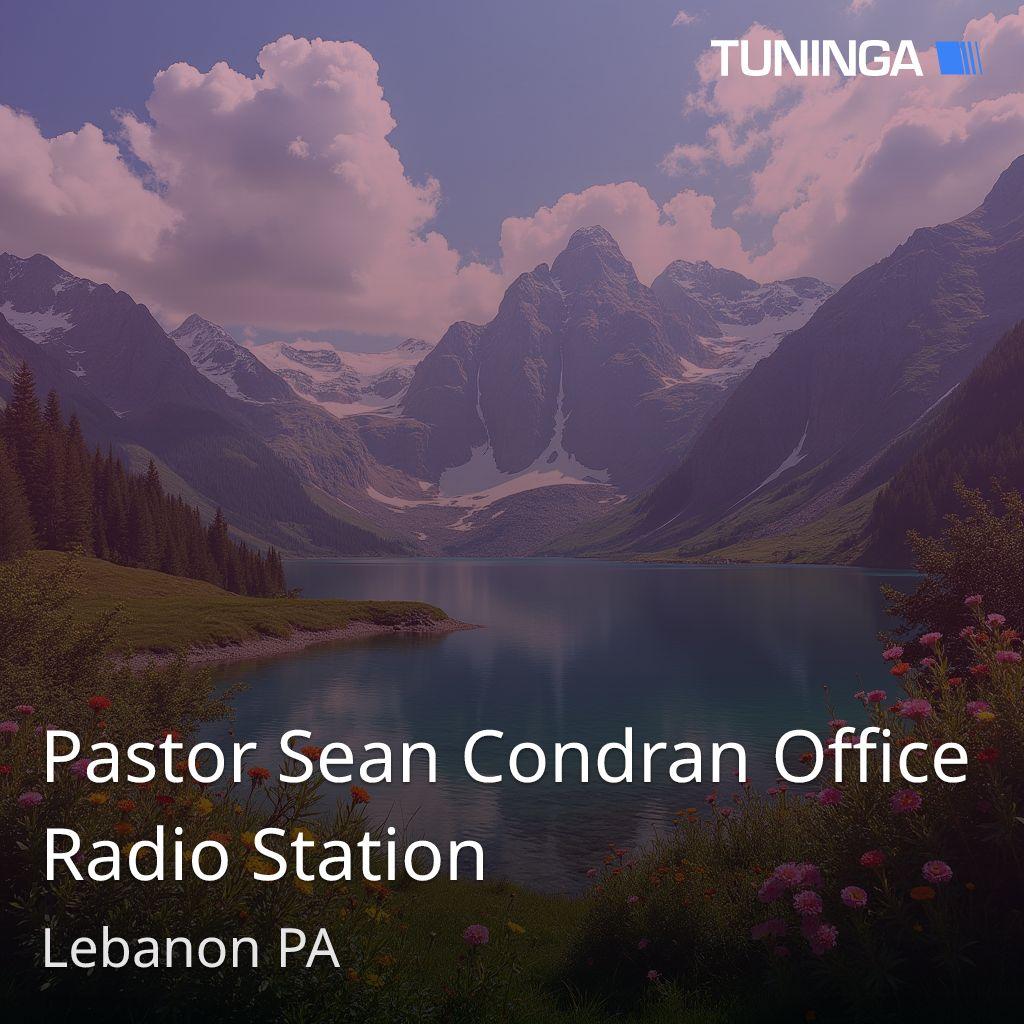 Pastor Sean Condran Office Radio Station