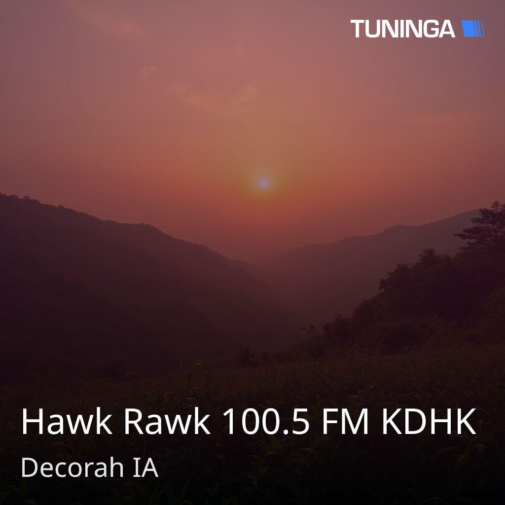 Hawk Rawk 100.5 FM KDHK