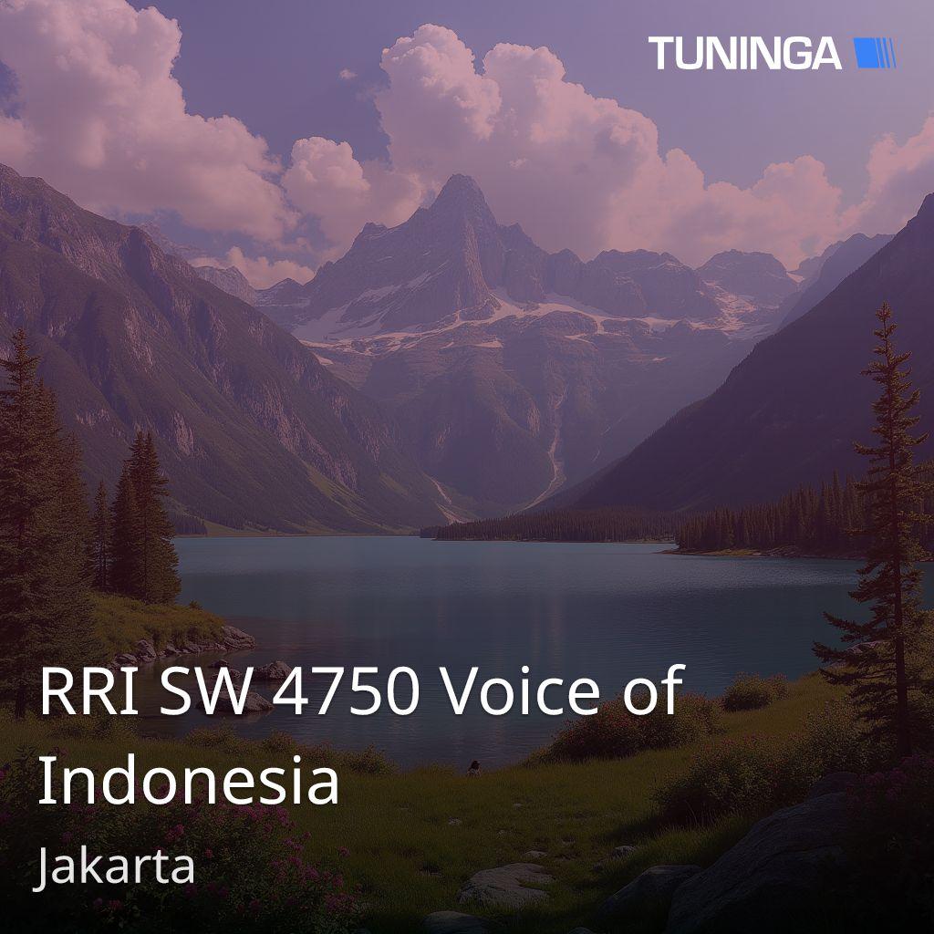 RRI SW 4750 Voice of Indonesia