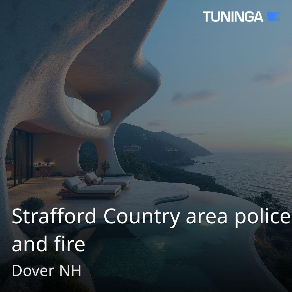 Strafford Country area police and fire