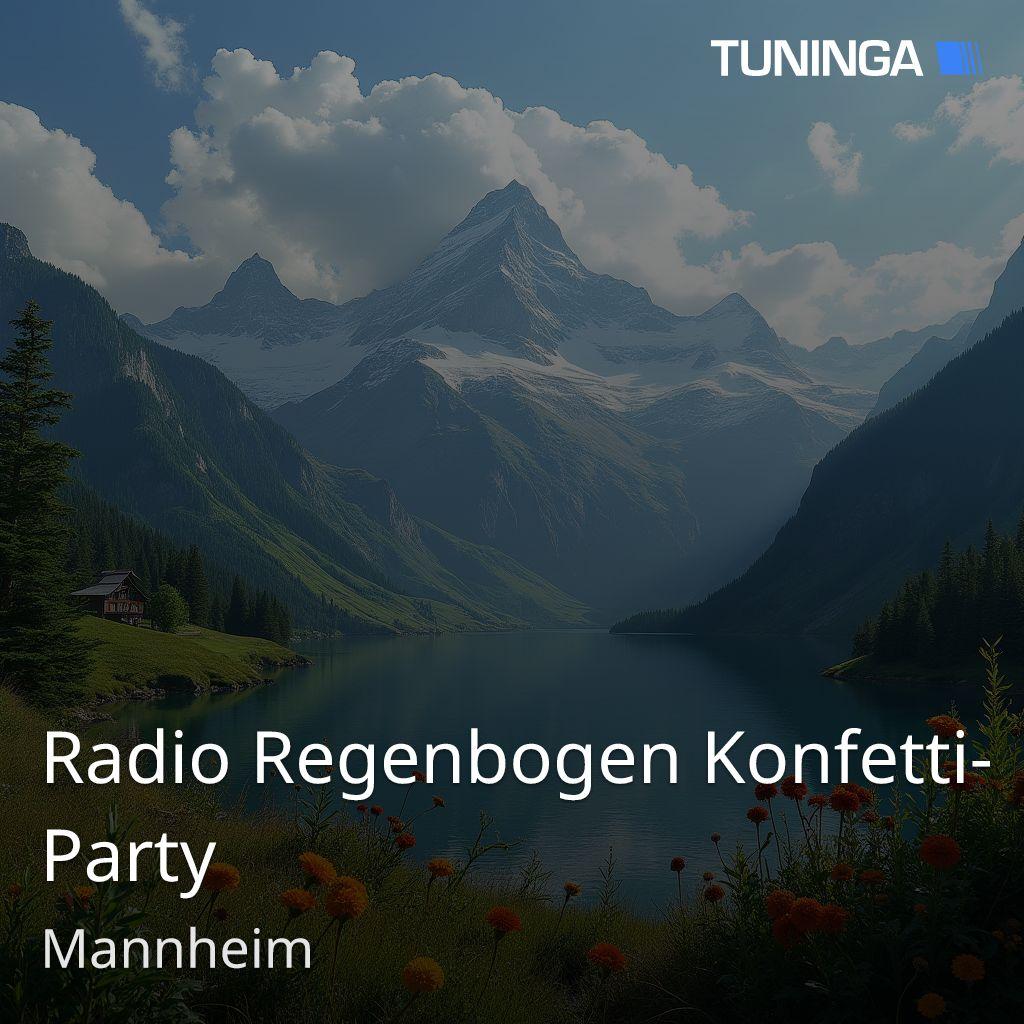 Radio Regenbogen Konfetti-Party
